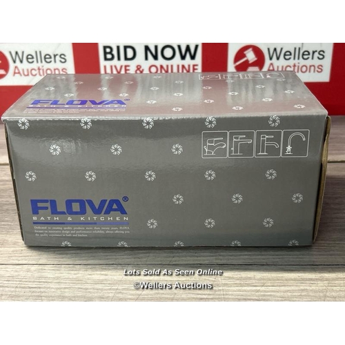 10 - FLOVA FH-FLOVA UK 2207 (1328) LVMBAS LEVO CLOAKROOM BASIN MIXER WITH CLICKER WASTE SET / BRAND NEW I... 