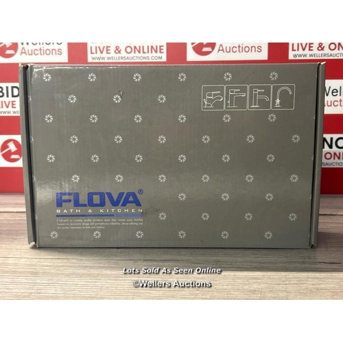 16 - FLOVA FH-FLOVA UK 2009(1129) MB-LVBAS-20 LEVO MONO BASIN MIXER - BLACK / BRAND NEW IN BOX / ORIGINAL... 