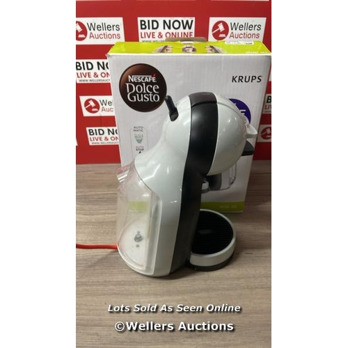 4051 - DOLCE GUSTO BY KRUPS MINI ME COFFEE MACHINE / POWERS UP / MINIMAL SIGNS OF USE  / B13