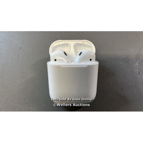 9600 - APPLE EARBUDS / A1602/ SN: H3PH2AXTLX2Y