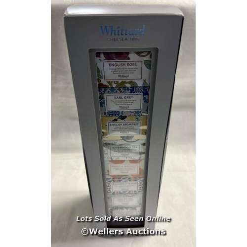 9803 - WHITTARD CHELSEA 1886 A TASTE OF TEA BAGS IN BOX