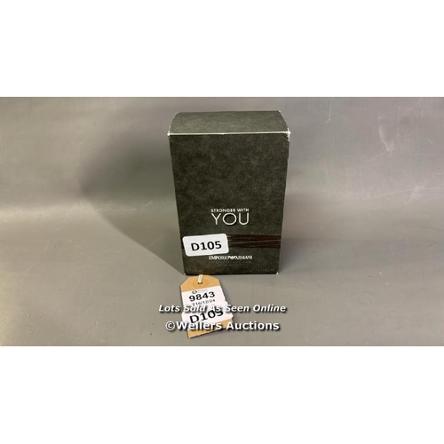 9843 - GIORGIO ARMANI PERFUME IN BOX 150 ML