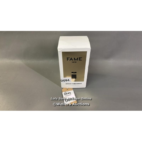 9845 - FAME PACO RABANNE PARFUM IN BOX 80 ML