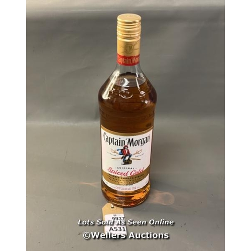 9937 - CAPTAIN MORGAN SPICED GOLD RUM 1L