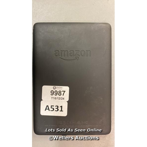 9987 - AMAZON KINDLE /MODEL PQ94WIF/ BLACK