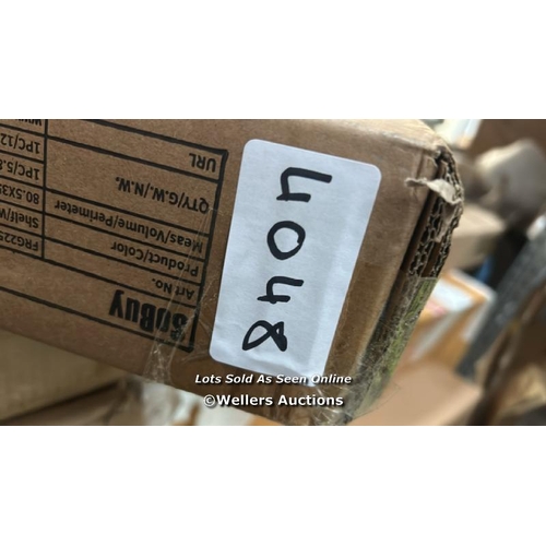 4048 - RRP: 37.99 - BRAMBLY COTTAGE NOAM 71CM BOOK DISPLAY COLOUR: WHITE/BEIGE / SEE IMAGES FOR CONDITION /... 