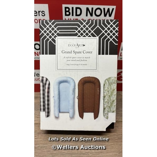 291 - DOCKATOT PRISTINE WHITE GRAND COVER / NEW AND SEALED