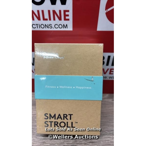 299 - SILVER CROSS SMART STROLL WHITE/BLACK / NEW AND SEALED