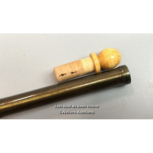 101 - Edward Barder  ‘Fred. J. Taylor.’ 12’6’’ 2 piece & cork handle hexagonal split cane roach rod, ten g... 