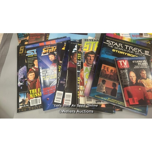 5 - Assorted Star Trek related magazines including Final Frontier, Starlog and TV Zone / T37