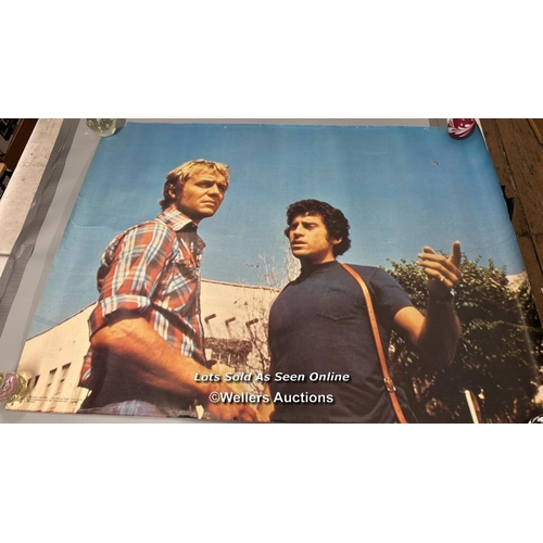 1 - A quantity of film and TV related posters including Starsky & Hutch, The Man from U.N.C.L.E and The ... 