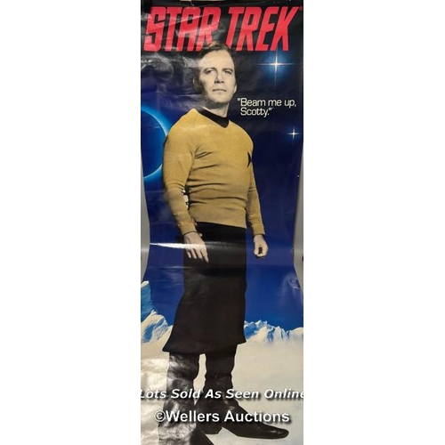 4 - Star Trek - nine assorted posters, largest 6ft high (x4) / T37