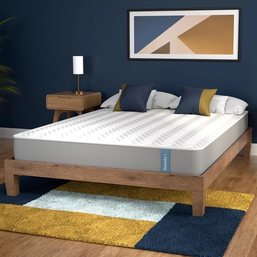 151 - RRP: 135.99 - SERENITY SLEEP OPEN COIL MATTRESS / DOUBLE / SEE IMAGES