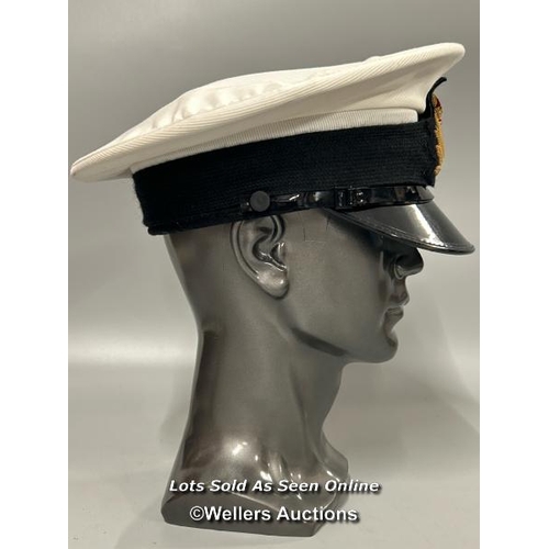 150 - Navy officers cap by Gieves & Hawkes Military No.1 Savile Row London, size 57 ( 7 1/8 ) / minimal si... 