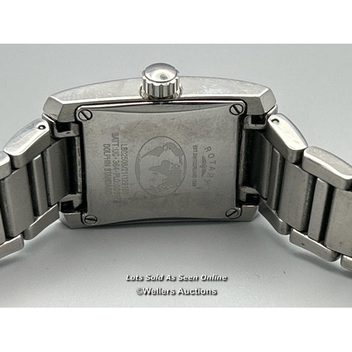 152 - Rotary LB02506/21 stainless steel ladies watch, signs of use / AN47