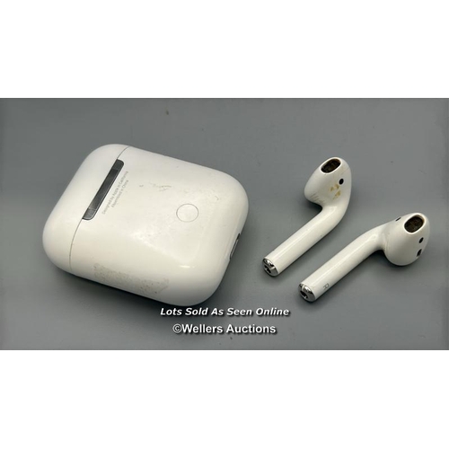 178 - Apple Airpods model A1602, powers up / not tested / signs of use / B30