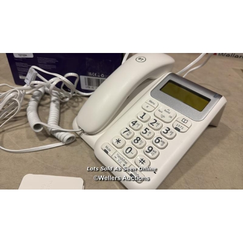 8024 - BT D Ƒ©COR 2200 CORDED LANDLINE HOUSE PHONE, PHONEBOOK, HANDSFREE, MUTE BUTTON, 1571 MESSAGE INDICAT... 