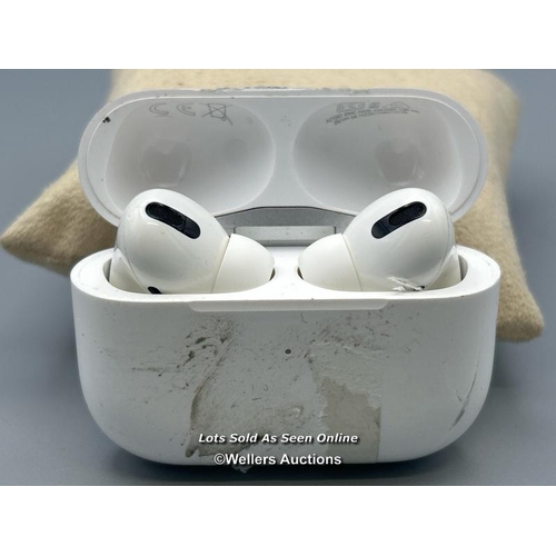 192 - Apple Airpods model A2190, powers up / not tested / signs of use / AN47