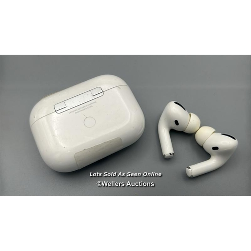 196 - Apple Airpods model A2190, powers up / not tested / signs of use / AN47