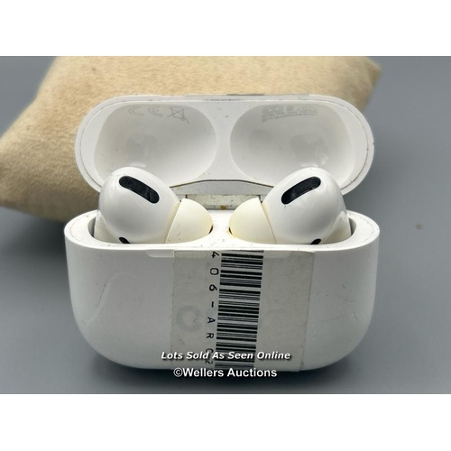 196 - Apple Airpods model A2190, powers up / not tested / signs of use / AN47