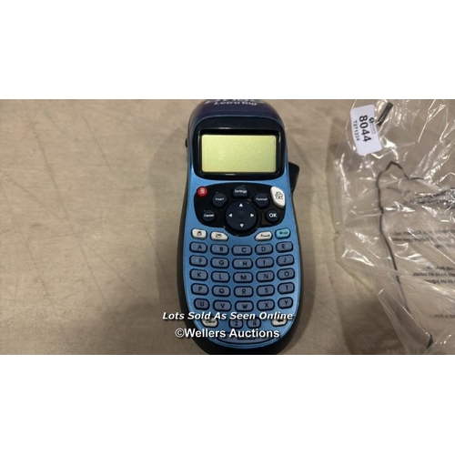 8044 - DYMO LETRATAG LT-100H HANDHELD LABEL MAKER | ABC KEYBOARD LABEL PRINTER WITH EASY-TO-USE, 13 CHARACT... 