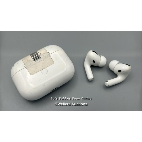 198 - Apple Airpods model A2190, powers up / not tested / signs of use / AN47