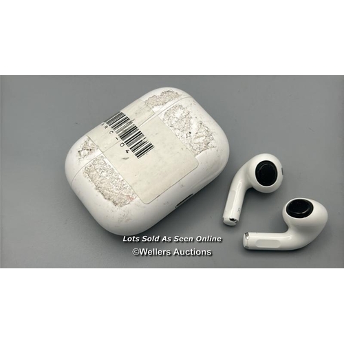 199 - Apple Airpods model A2190, powers up / not tested / signs of use / AN47