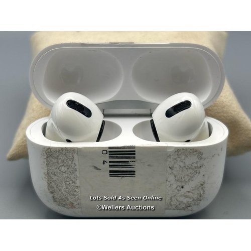 199 - Apple Airpods model A2190, powers up / not tested / signs of use / AN47