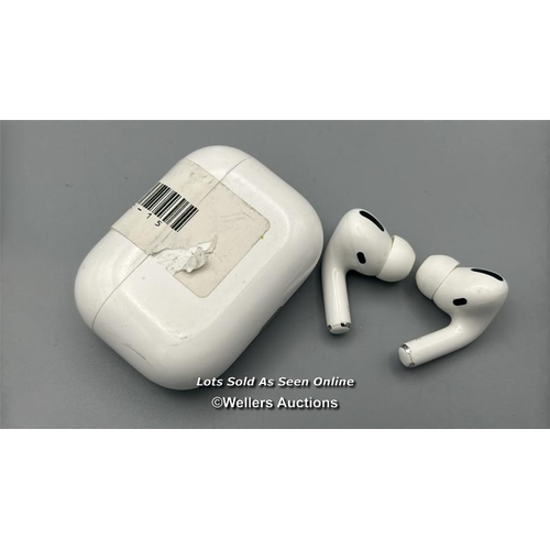 200 - Apple Airpods model A2190, powers up / not tested / signs of use / AN47