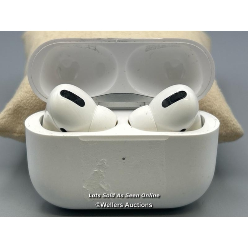 201 - Apple Airpods model A2190, powers up / not tested / signs of use / AN47