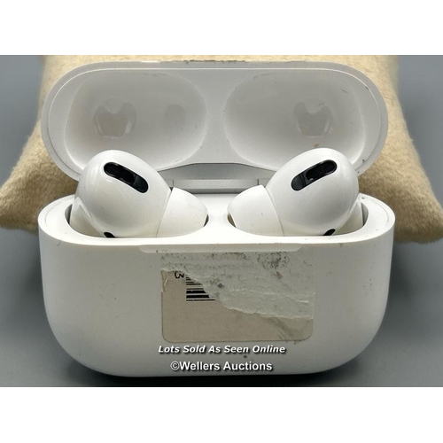 204 - Apple Airpods model A2190, powers up / not tested / signs of use / AN47