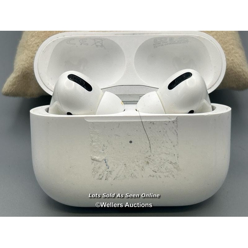 205 - Apple Airpods model A2190, powers up / not tested / signs of use / AN47