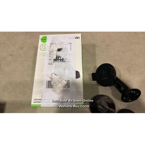 8054 - BELKIN CAR UNIVERSAL MOUNT (CAR MOUNT COMPATIBLE WITH IPHONE 14/14 PLUS, 14 PRO, 14 PRO MAX, 13, 13 ... 