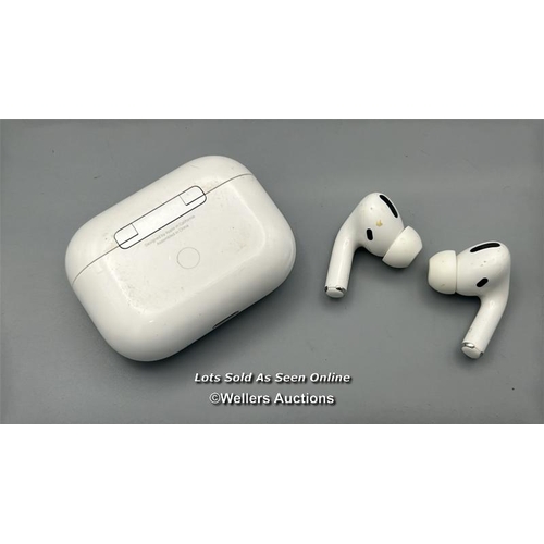 213 - Apple Airpods model A2190, powers up / not tested / signs of use / AN47