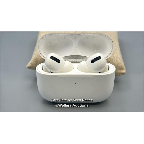 215 - Apple Airpods model A2190, powers up / not tested / signs of use / AN47