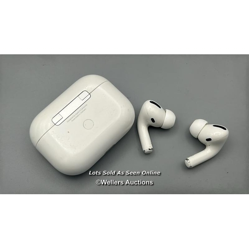 216 - Apple Airpods model A2190, powers up / not tested / signs of use / AN47