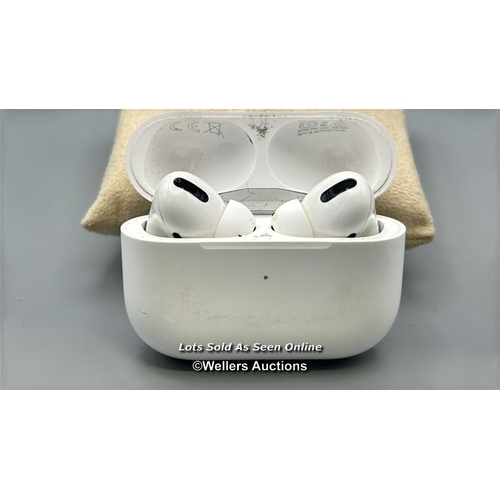 216 - Apple Airpods model A2190, powers up / not tested / signs of use / AN47