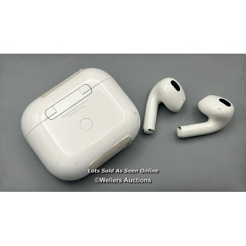 218 - Apple Airpods model A2566, powers up / not tested / signs of use / AN47