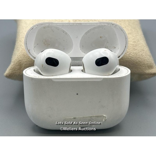 219 - Apple Airpods model A2566, powers up / not tested / signs of use / AN47