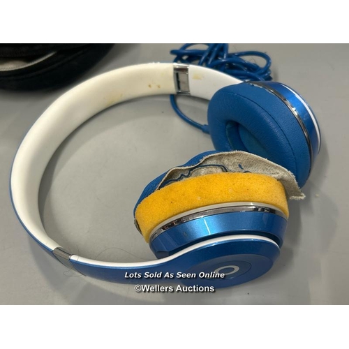 229 - Beats Solo by Dr Dre wired headphones / as found / AN47