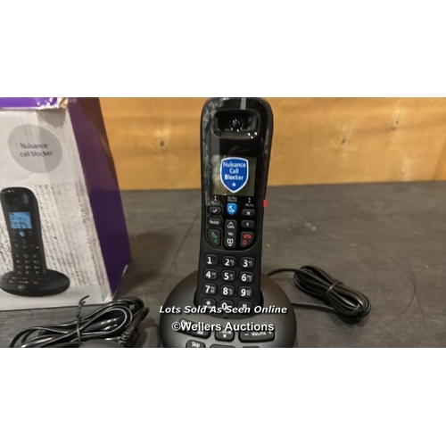 8108 - BT 3570 CORDLESS LANDLINE HOUSE PHONE WITH NUISANCE CALL BLOCKER, DIGITAL ANSWER MACHINE, SINGLE HAN... 