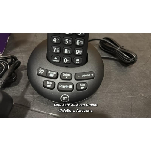 8108 - BT 3570 CORDLESS LANDLINE HOUSE PHONE WITH NUISANCE CALL BLOCKER, DIGITAL ANSWER MACHINE, SINGLE HAN... 