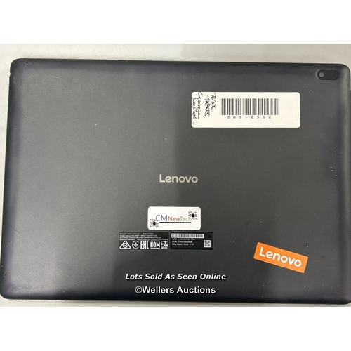 250 - Lenovo  TB-X104F tablet / powers up, not fully tested / signs of use / AN48