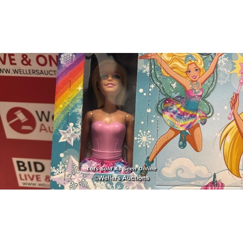 8115 - BARBIE DREAMTOPIA - CALENDARIO DELL AVVENTO, TANTI REGALI PER 25 GIORNI, CON ACCESSORI, GIOCATTOLO E... 