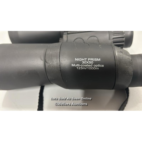 260 - Night Prism 30x30 binoculars / signs of use / AN49