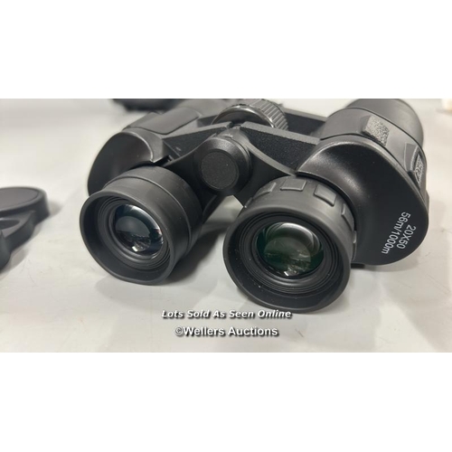 261 - Ronhan 20x50 binoculars with case / minimal signs of use / AN49