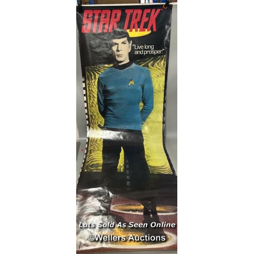 4 - Star Trek - nine assorted posters, largest 6ft high (x4) / T37