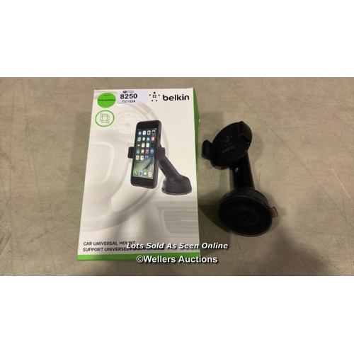 8250 - BELKIN CAR UNIVERSAL MOUNT (CAR MOUNT COMPATIBLE WITH IPHONE 14/14 PLUS, 14 PRO, 14 PRO MAX, 13, 13 ... 