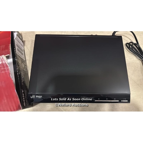 8266 - SONY DVPSR760H DVD UPGRADE PLAYER (HDMI, 1080 PIXEL UPSCALING, USB CONNECTIVITY), UK 3 PIN PLUG, BLA... 