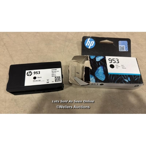 8317 - HP L0S58AE 953 ORIGINAL INK CARTRIDGE, BLACK, SINGLE PACK / MINIMAL SIGNS OF USE/ SEE IMAGES